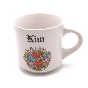 Tell Kim I Found Her Mug! - Personalized Floral Ceramic Mug